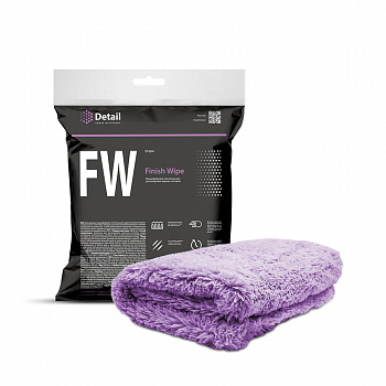 DETAIL Микрофибровая салфетка для располировки жирных составов FW "Finish Wipe" 40*40