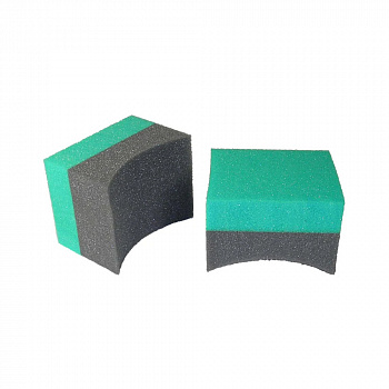3D Аппликатор для чернения Tire Dressing Applicator Large Crescent