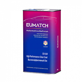 EUMATCH Высокоэффективный лак  4 л.