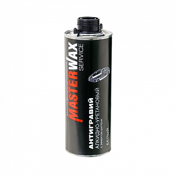 MASTERWAX Service 313 Антигравий алкидно-уретановый евробаллон 1 л. БЕЛЫЙ