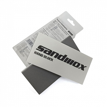 SANDWOX Ручной шлифовальный блок-ракель,125х60х12мм, гибкий/2шт/