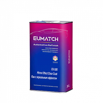 EUMATCH Прозрачный лак с зеркальным эффектом 1 л.
