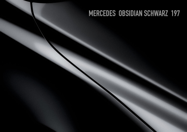 Mercedes Obsidian Schwarz 197 1