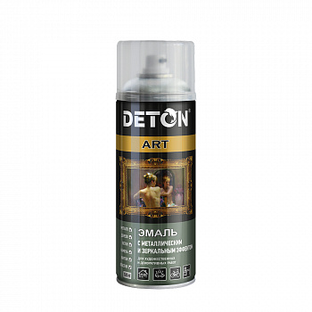 DETON Аэрозольный баллон Серебро, 520 мл