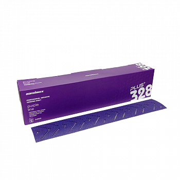 SANDWOX PLUS PURPLE полоски на пленочной основе, керамика 70*400мм,  P400, липучка,Multi holes