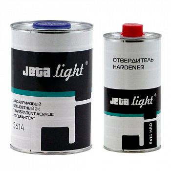 JETA PRO Лак акриловый Light 2:1 (комплект 1,0л+0,5л)