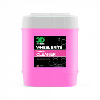3D Чистящее средство для дисков (концентрат) WHEEL BRIGHT, 18,93л.