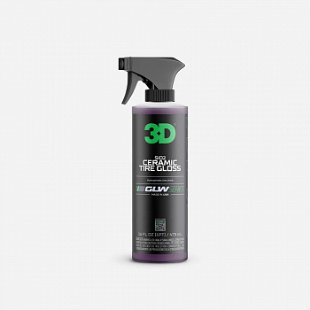 3D Гидрофобное глянцевое чернение для шин SIO2 CERAMIC TIRE GLOSS 0,48л.