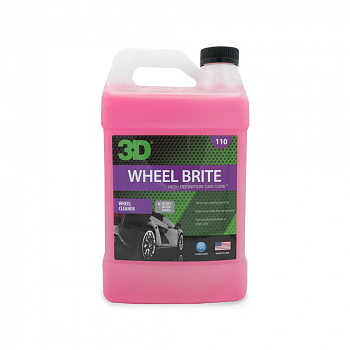 3D Чистящее средство для дисков (концентрат) WHEEL BRIGHT,  3,78л.
