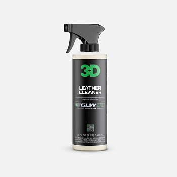 3D Очиститель для кожи LEATHER CLEANER 0,48 л.