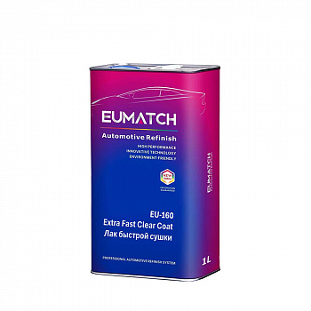 EUMATCH Лак экстра-быстрой сушки 1 л.