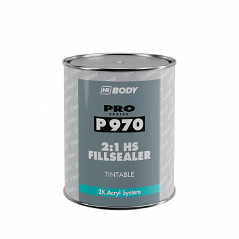 BODY 2К Грунт-наполнитель 970 2:1 FILLSEALER  1 л + отв. Н729 0,5 комплект