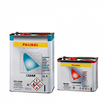 PALINAL 2К Лак AS90 2:1 HS Antiscratch 5 л. + отв. 993.MS--2 2,5 л.