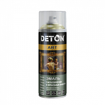 DETON Аэрозольный баллон Золото-Хром, 520 мл