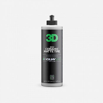 3D Гидрофобное матовое чернение для шин SIO2 CERAMIC MATTE TIRE 0,48л.