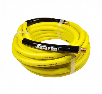 JETA PRO Гибкий ПВХ шланг с фитингами, d 9x14,5мм, длина 10м, цвет желтый