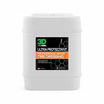 3D Dressing (дрессинг) для шин, винила, пластика на водной основе ULTRA PROTECTANT, 18,93л.