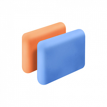 HANKO Набор чистящих глин Silky Clay 2 в 1, 2х100гр
