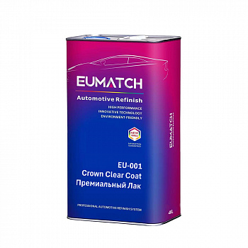 EUMATCH Лак Crown 4 л.