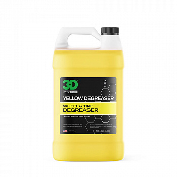 3D Обезжириватель-очиститель YELLOW DEGREASER,  3,78л.