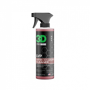 3D Очиститель для кожи, винила и пластика LVP CLEANER,  0,48л.